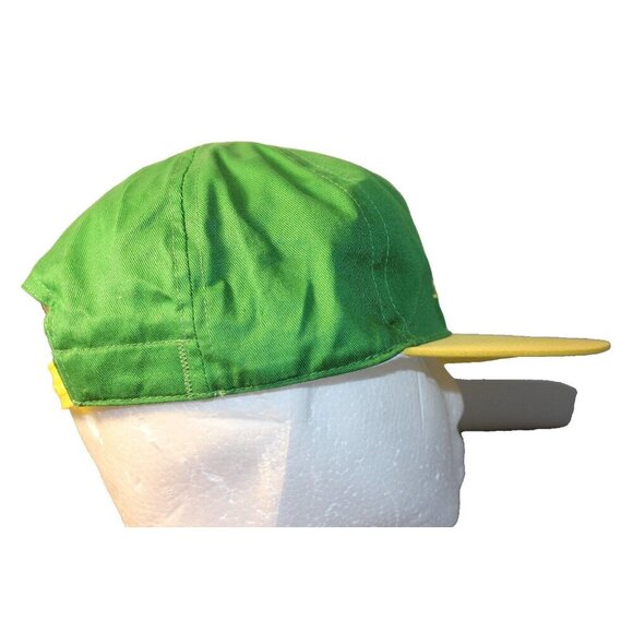 John Deere Vintage 2005 Snapback Hat Green Yellow Adjustable Cap Cotton Farm - Picture 5 of 7